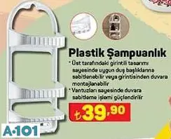PLASTİK ŞAMPUANLIK PLASTİK ŞAMPUANLIK